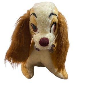 Walt Disney Productions Vintage Stuffed Lady of Lady and the Tramp
